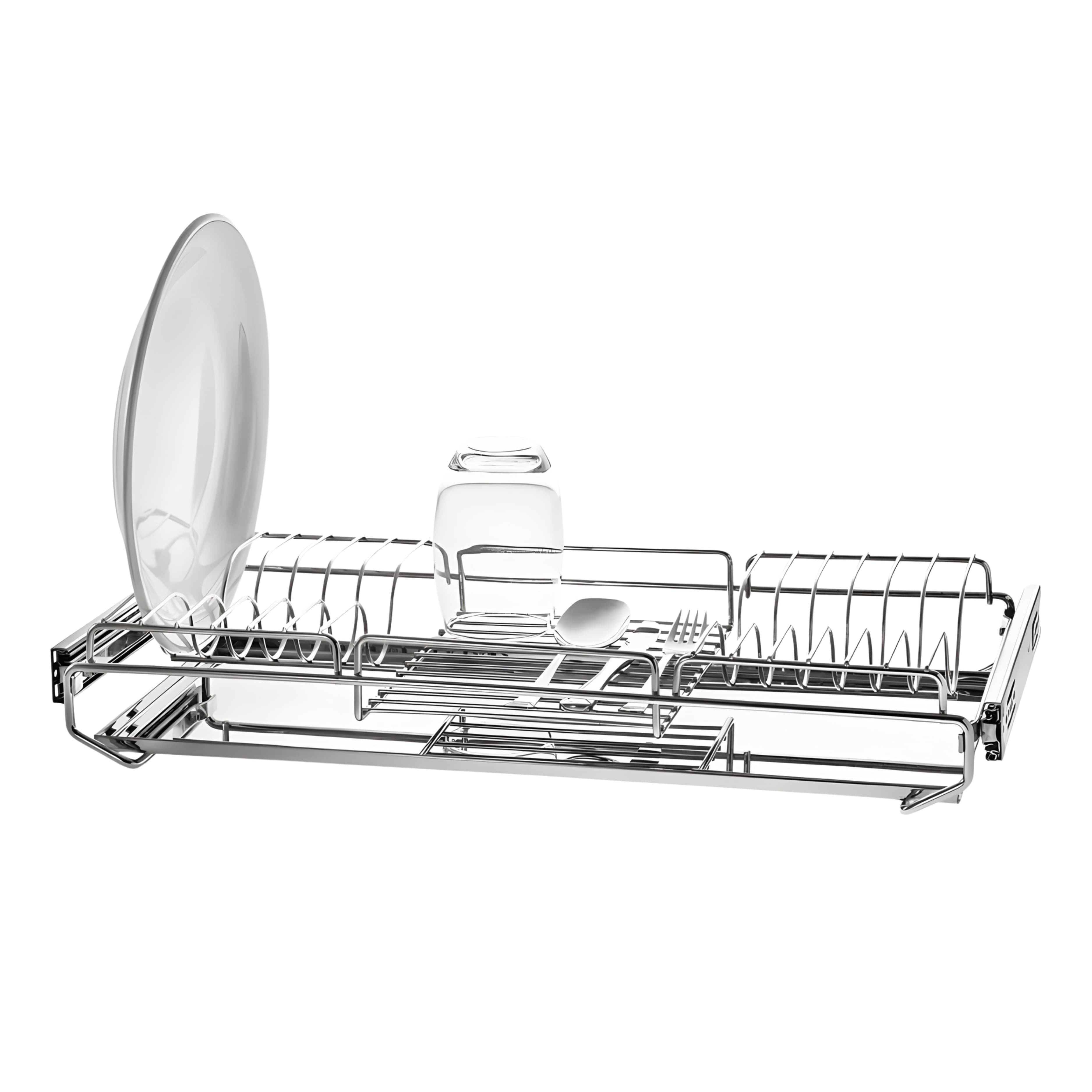 ESCORREDOR DE LOUÇAS DESLIZANTE C/ BAND. INOX 570X90X260 – SCHMITT