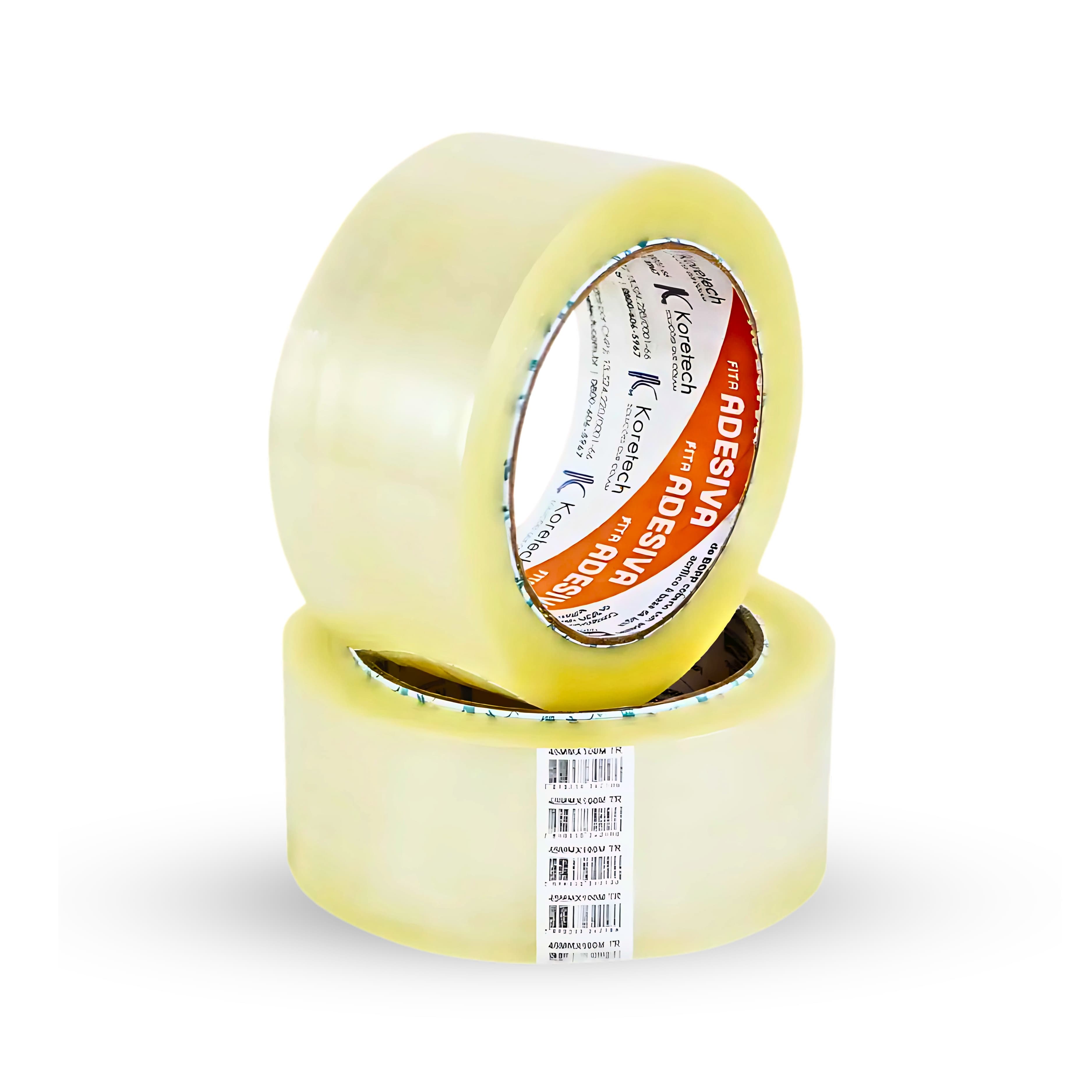 FITA ADESIVA LARGA TRANSPARENTE 4,5CM X 40M KORETECH