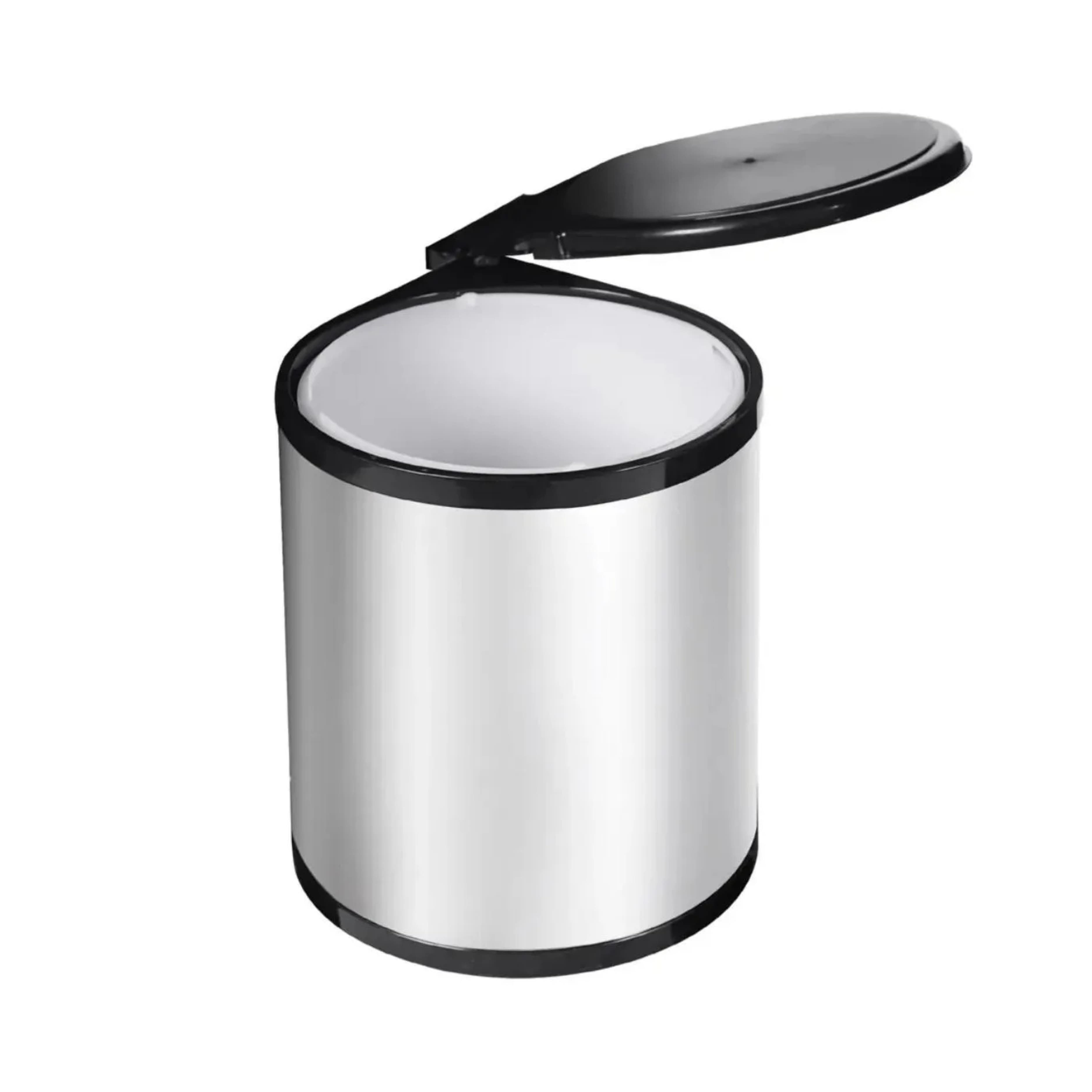 LIXEIRA AUTOMÁTICA TN INOX/BRANCA – FGVTN