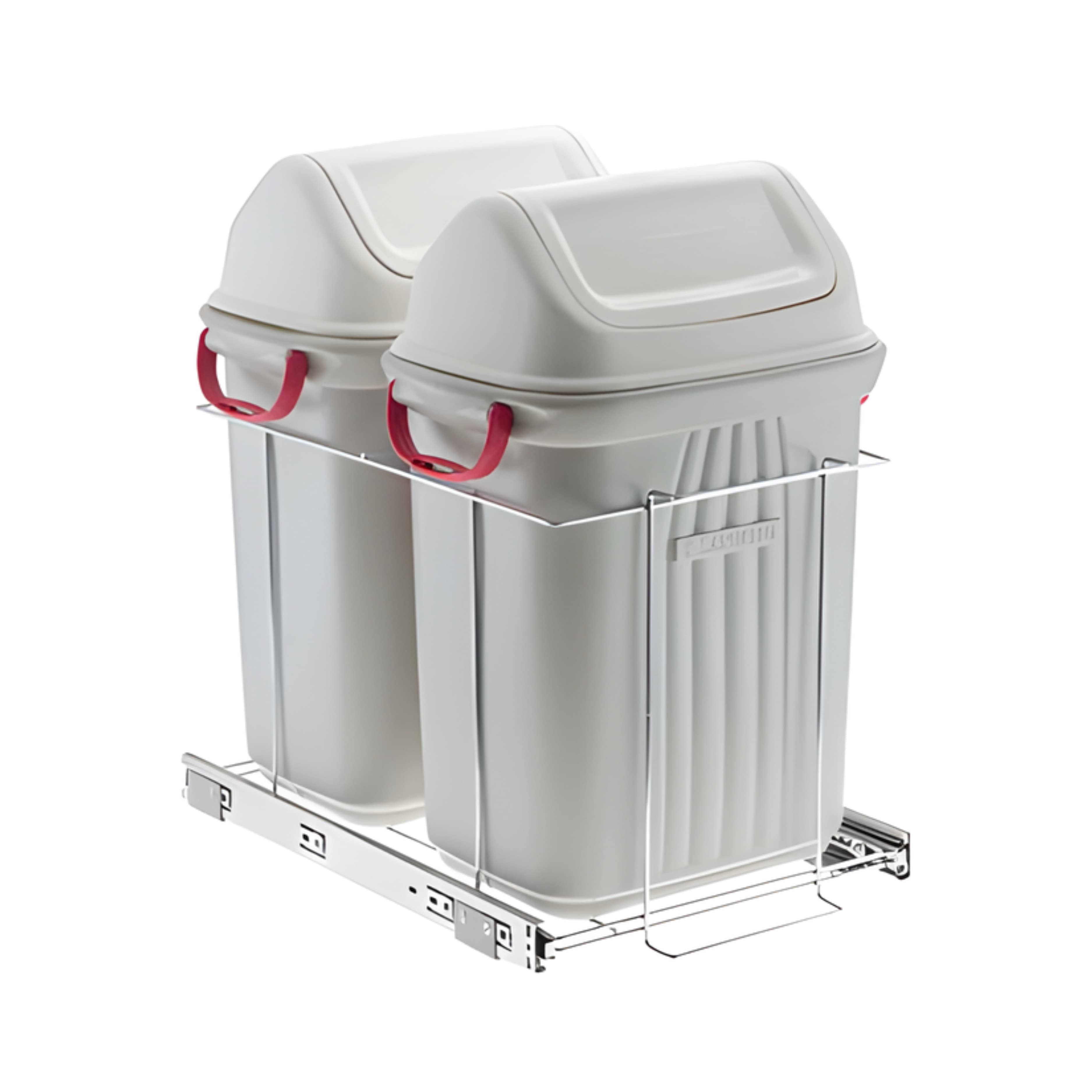 LIXEIRA DUPLA DESLIZANTE CESTO 19 LITROS – SCHMITT