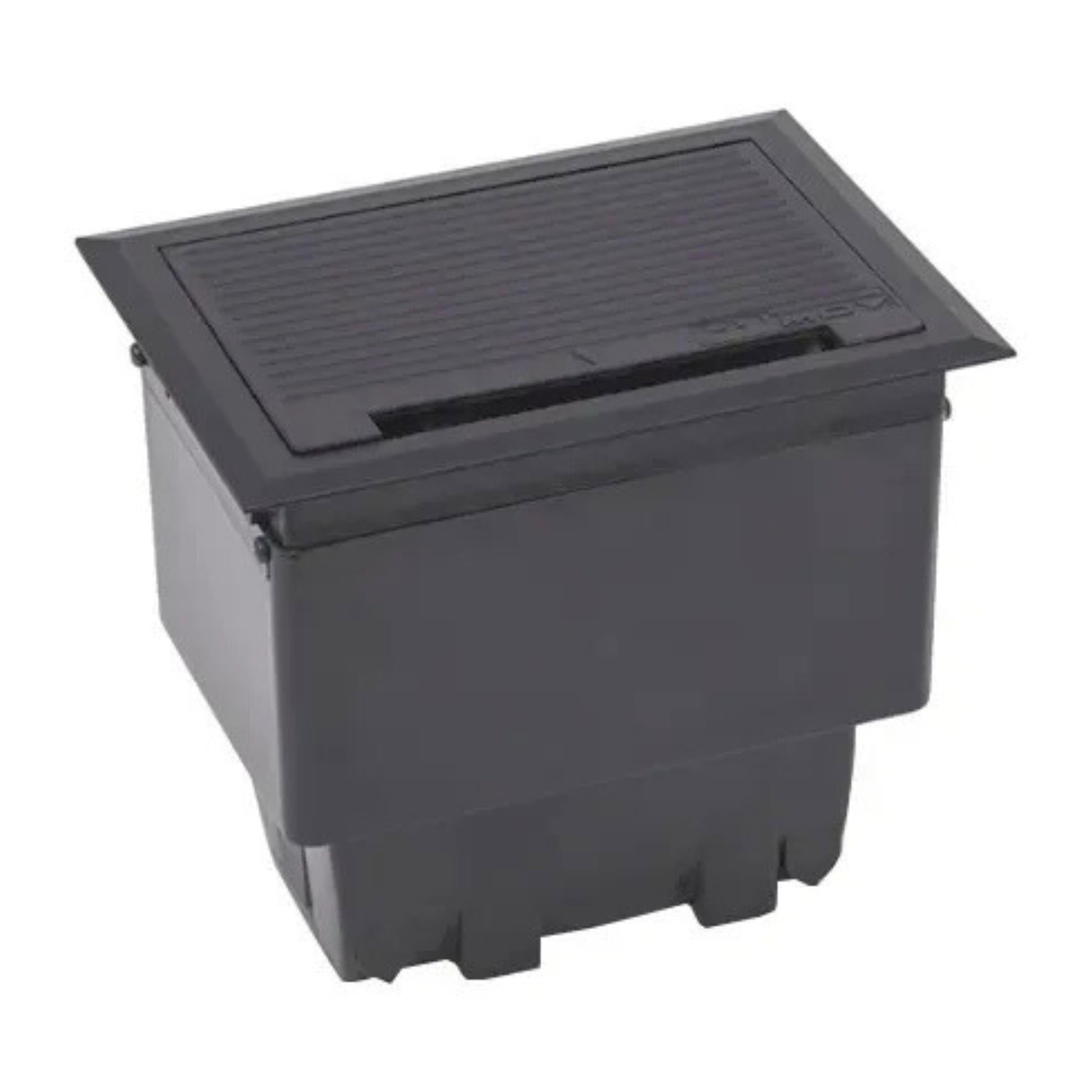 CAIXA TOMADA OPEN BOX ABS PRETA - 4BL/2EL/1BC/1BL  RJ45 KEY