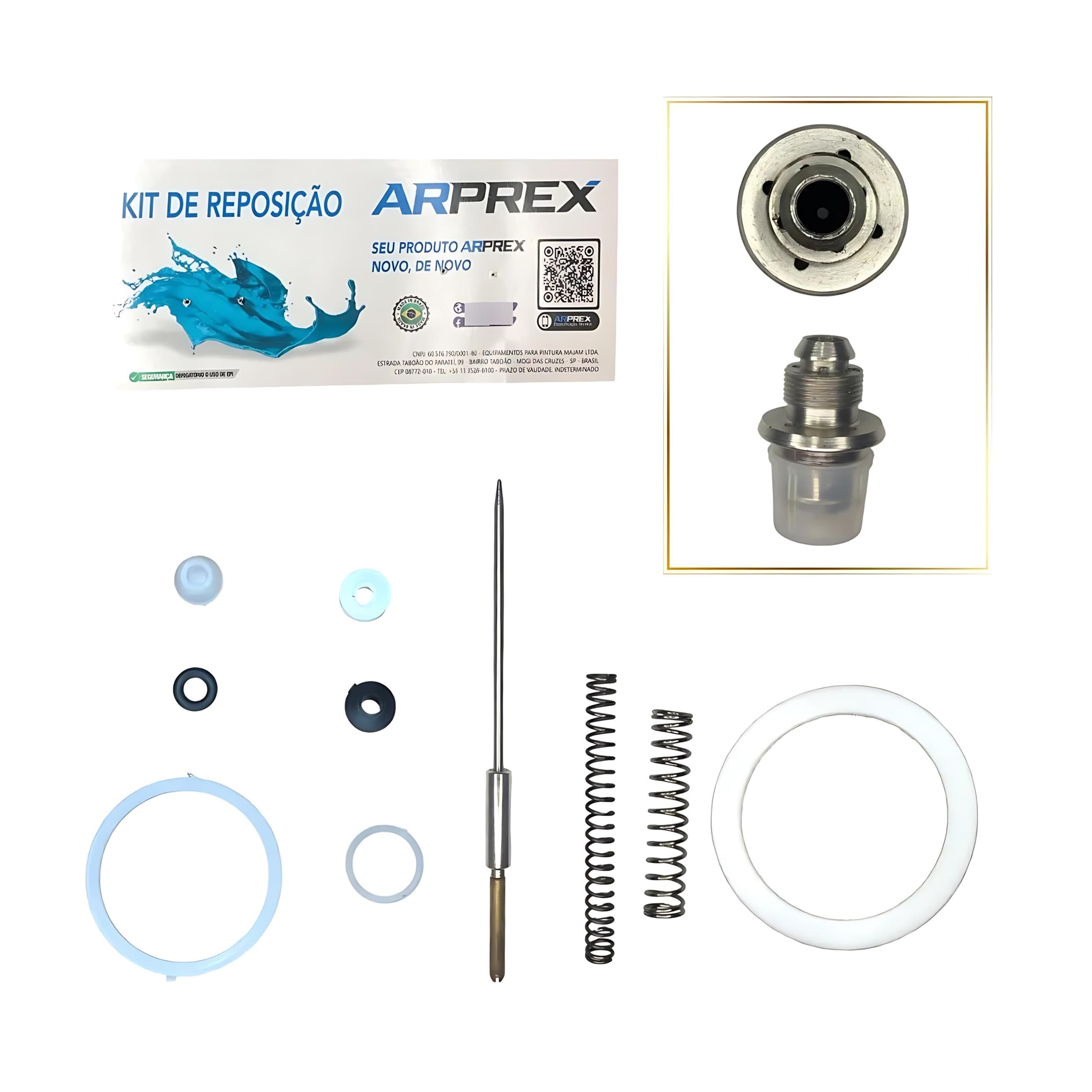 KIT REPARO 10116110 P/ PISTOLA ARPREX MOD.25A