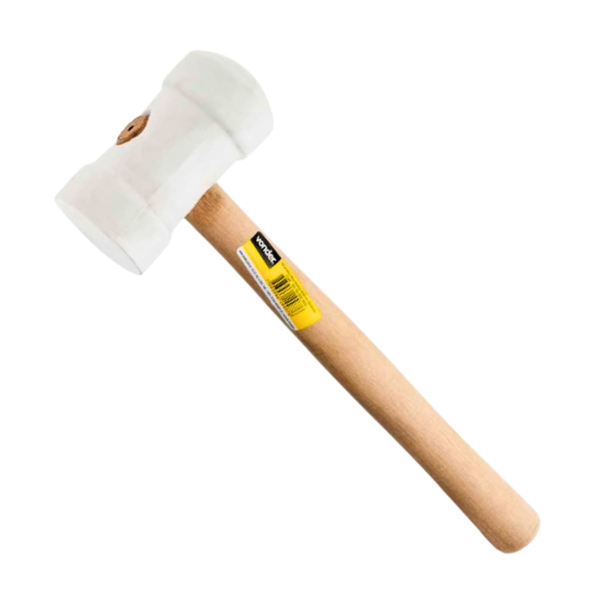 MARTELO DE BORRACHA BRANCO 60MM - VONDER